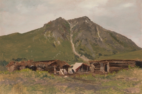 Lockwood de Forest (1850-1932), Burzi Mountains, Kashmir 