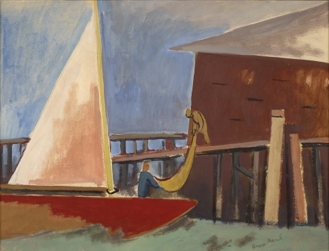 Herman Maril (1908-1986), Coming In, 1960