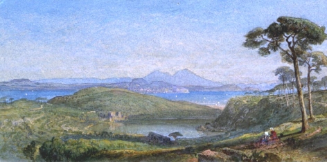 William Trost Richards (1833-1905), Gulf of Pozzuoli