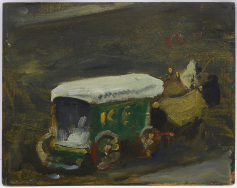 Robert Henri (1865-1929), Ice Wagon in Winter, circa 1900-1903