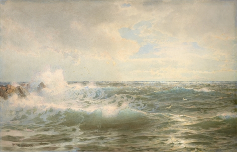 William Trost Richards (1833 &ndash; 1905), Seascape, 1893