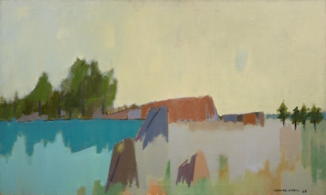 Herman Maril (1908-1986), Horizontal Passage, 1968