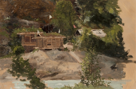Lockwood de Forest (1850-1932), Ganeshbal, Kashmir
