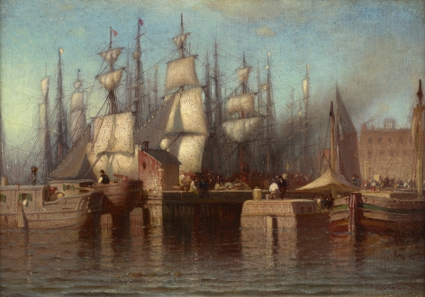 ships at dock