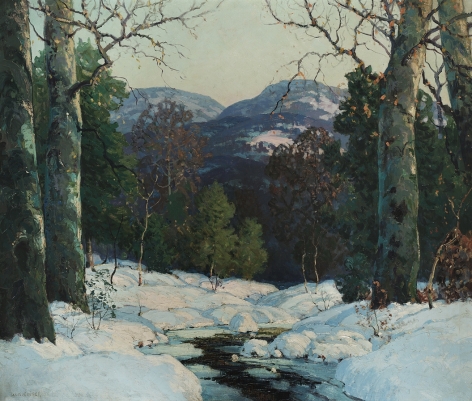 Walter Koeniger (1881-1945), Winter Stream