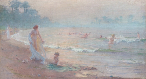 Charles Courtney Curran (1861-1942), The Enchanted Shore, 1895