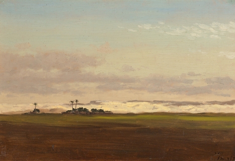 Lockwood de Forest (1850-1932), Nile Valley Landscape, Egypt