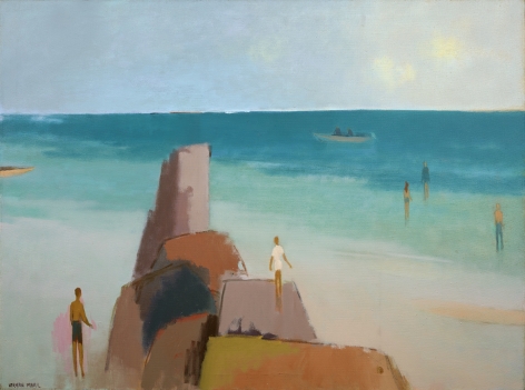 Herman Maril (1908-1986), Kendall Lane Beach, 1983