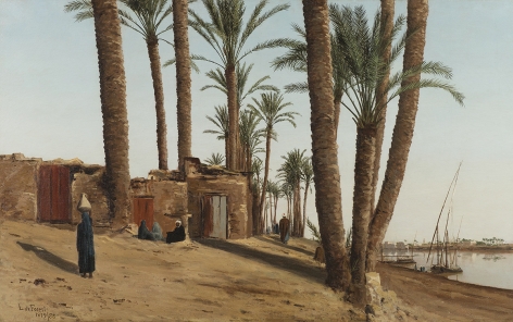 Lockwood de Forest (1850-1932), Bank of the Nile Opposite Cairo, Egypt