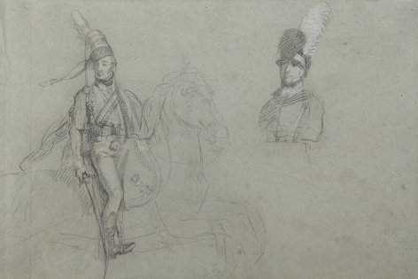 John Singleton Copley (1738-1815), Prince Regent, Study for &lsquo;Battle of the Pyrenees,&rsquo; circa 1805-1813