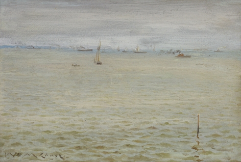 William Merritt Chase (1849-1916), Seascape, circa 1888